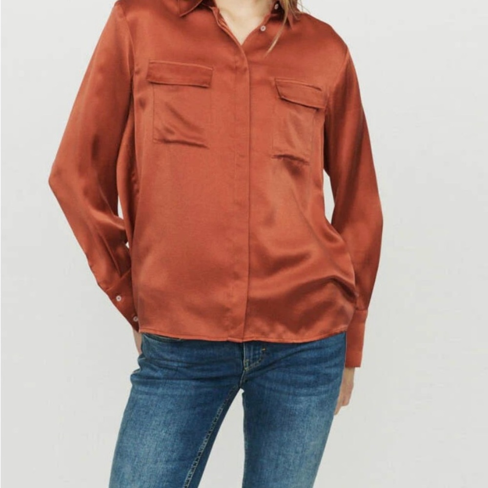 Maje silk blouse